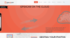 Desktop Screenshot of gps4cam.com